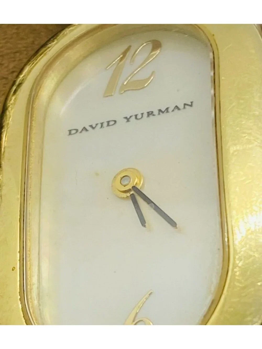 David Yurman Madison Sterling Silver 925 and 18K Watch 6.75